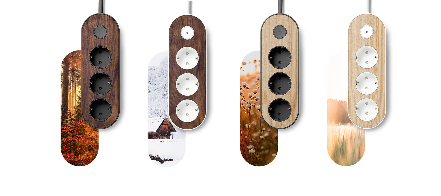 MyNolla Strip nature collection - bundle of design power strips